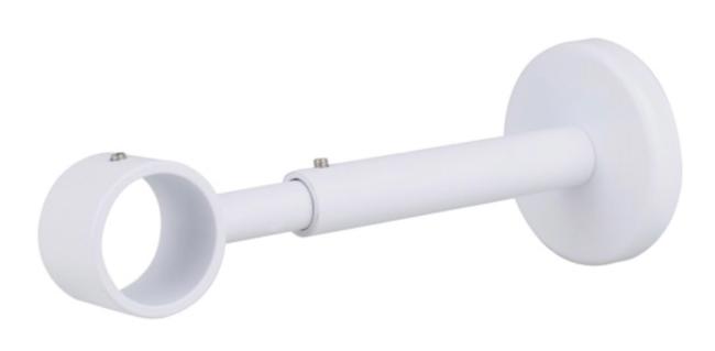 Support lorgnon ajustable avec Retour 15 à 18 cm pour tube Elégance ø28 mm - B35979