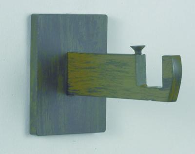 Tringles à Rideaux Collection Havana : 2 Supports Mur pour Tube Carré en Taupe - 63022