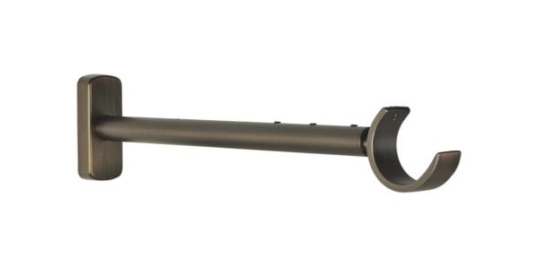 2 SUPPORTS EXTENSIBLES 250MM MUR Ø 31MM - 66864 - 35