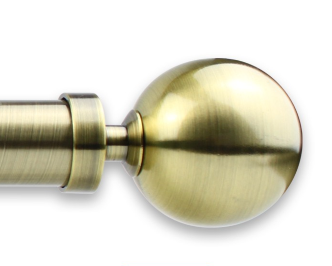 2 embouts boule pour tube Alliance ø28 mm  - B31437