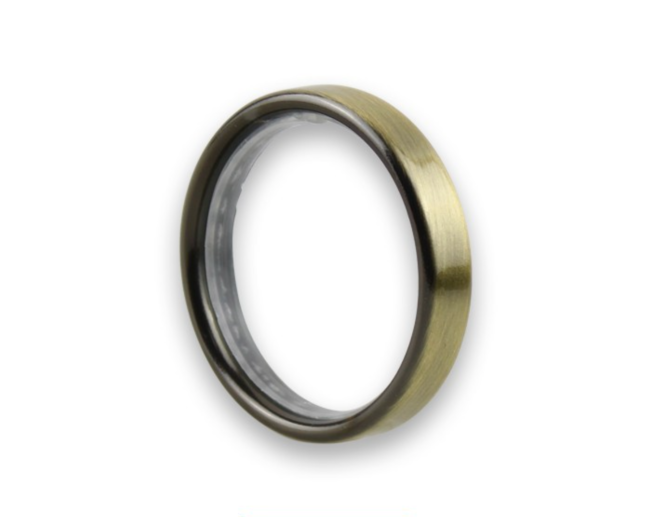 Paquet de 10 anneaux plat à insert ø34x43 mm pour tube ø20 mm  - B31418