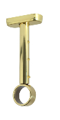 Tringles à Rideaux Collection Auro : 2 Supports Mixtes Plafond-Mur Extensibles - 66027
