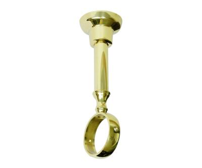 Tringles à Rideaux Collection Palace Laiton : 1 Support Plafond-Mur en Laiton - 66615