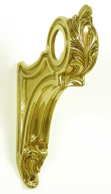 Tringles à Rideaux Collection Palace Laiton : 1 Console Louis XV 40mm Diamètres - 66727