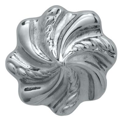 Tringles à Rideaux Collection Palace Chrome : 1 Rosace Louis XV - 63662