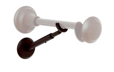 Tringles à Rideaux Collection Medicis : 1 Jambe de Force Peinte  - 64038