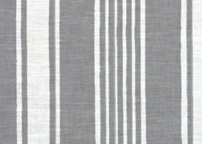 Rayure transat grise et blanche Largeur 280 cm