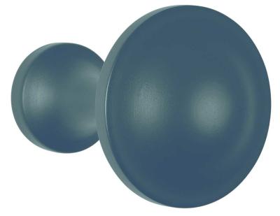 Tringles à Rideaux Collection Villa : 1 Patère Ronde Coloris Naturels - 62090