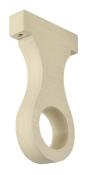 Tringles à Rideaux Collection Castel : 1 Support Plafond-Mur, Ivoire