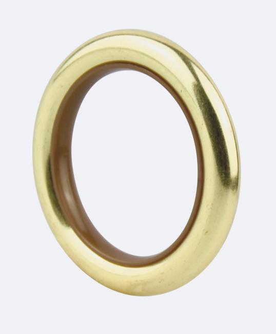 Anneau creux insert - tube- Boulet en Laiton 20 mm - B28666