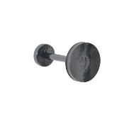 Tringles à Rideaux Collection Acéa : 1 Patère Martelée - 60290