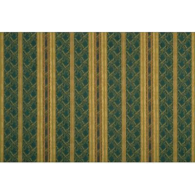 Tissu damassé et rayéfond chiné imberline Vert