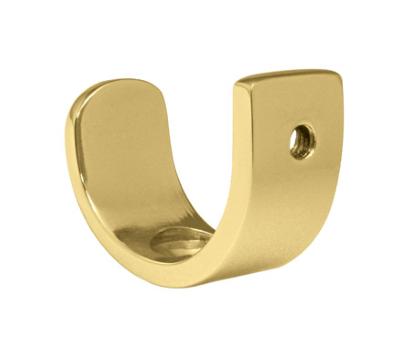 Tringles à Rideaux Collection Palace Laiton : 2 Supports Berceaux pour Tube Arrière - 66731