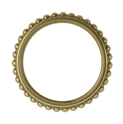 Tringles à Rideaux Collection Palace Laiton : 1 Anneau Godron en Laiton 40mm Diamètres - 66713