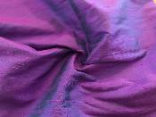 Coupon Soie Shantung Sauvage Violet Byzantin 0m69