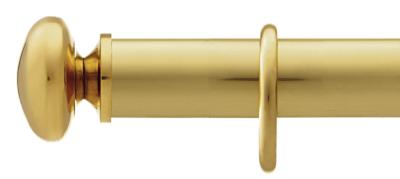 Tringles à Rideaux Collection Palace Laiton : 1 Embout Regency 40mm Diamètres - 66653