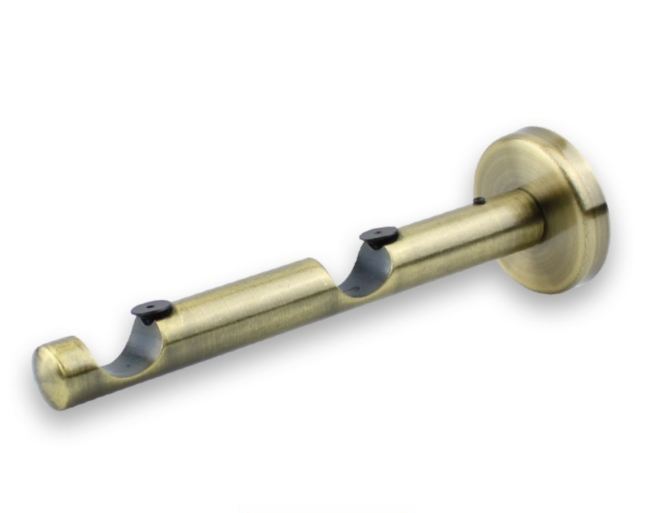 Support berceau double ouvert avec retour 15 cm pour tube Alliance ø20 mm  - B31866