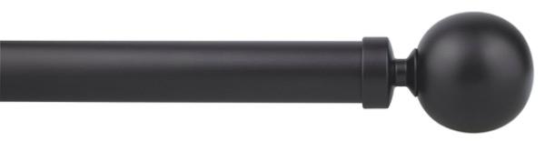 Embout boule pour tube Elégance ø28 mm - B35969