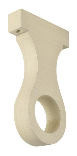 Tringles à Rideaux Collection Castel : 1 Support Plafond-Mur, Ivoire