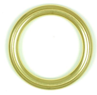 Tringles à Rideaux Collection Palace Laiton : 1 Anneau Creux en Laiton 40mm Diamètres - 66710