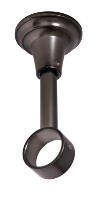 Tringles à Rideaux Collection Medicis : 1 Support Mixte Plafond Mur Métallisé - 64044