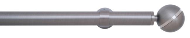 Embout sphère pour tube Contraste ø28 mm   - B33327