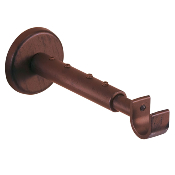 Tringles à Rideaux Collection Iliade : 2 Supports Mur Extensibles - 66190