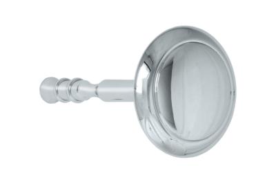 Tringles à Rideaux Collection Palace Chrome : 1 Patère Anglaise en Laiton Chromé - 60412