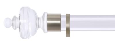Tringles à Rideaux Collection Prisma : 2 Embouts Calix - 63807