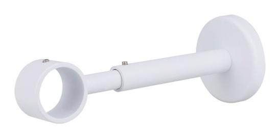 Support lorgnon ajustable avec Retour 15 à 18 cm pour tube Elégance ø28 mm - B35979