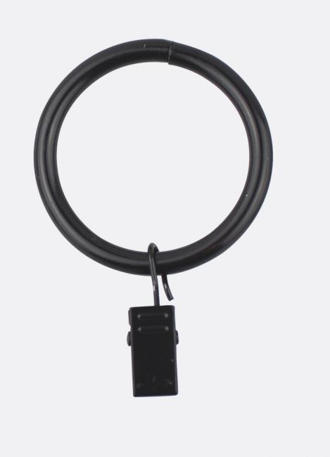 Paquet 10 anneaux à pince avec silencieux ø40x50 mm pour tube ø28 mm - B36027