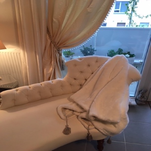 Rideaux en brocart damass Rubelli