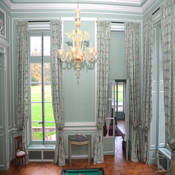 Rideaux blancs sur-mesure de qualit  Paris